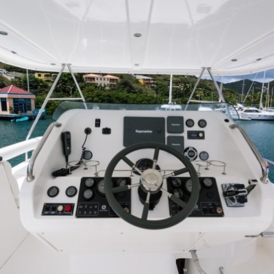 a small boat in a body of water