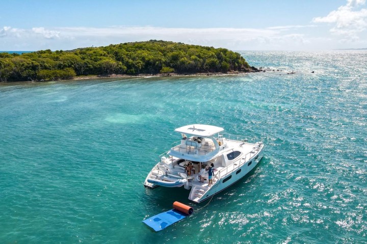 a boat on a body of water