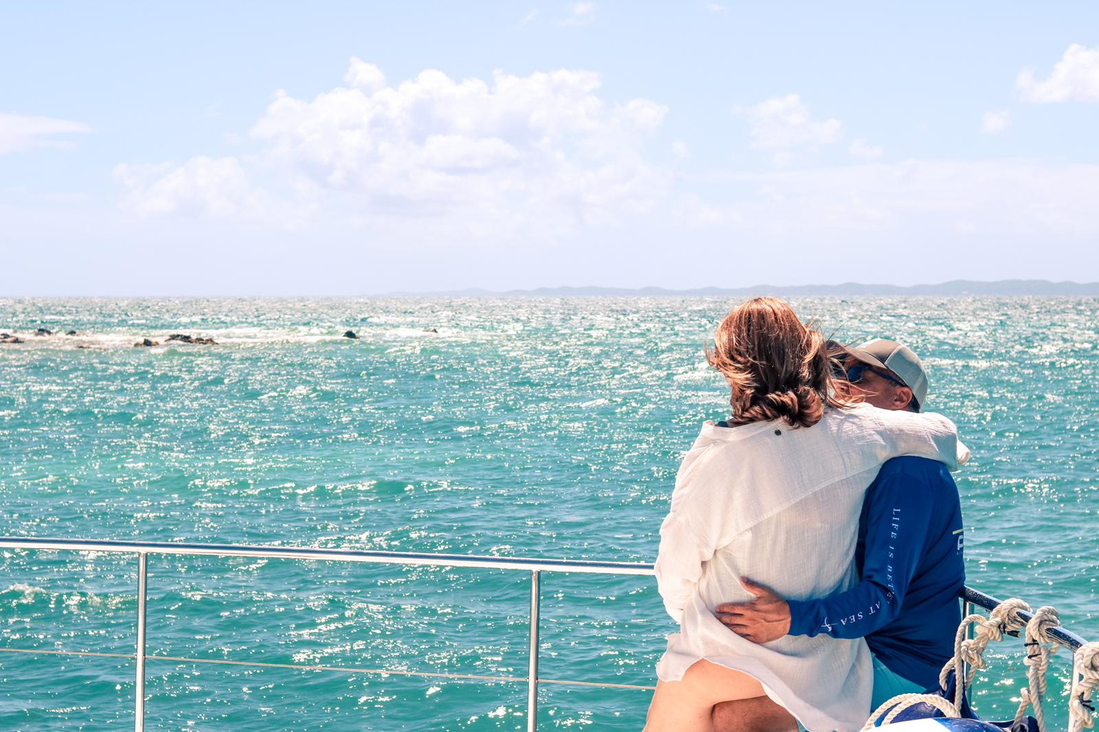 snorkeling catamaran in Fajardo