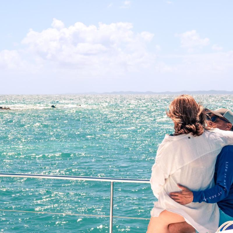 snorkeling catamaran in Fajardo